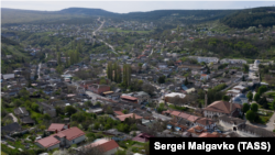 Вид на Бахчисарай
