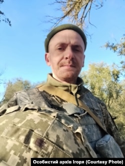 Ігор з побратимами заходив на позиції в жовтні 2025 року. Фото з особистого архіву Ігоря