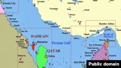 Persian Gulf map