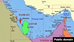 Persian Gulf map