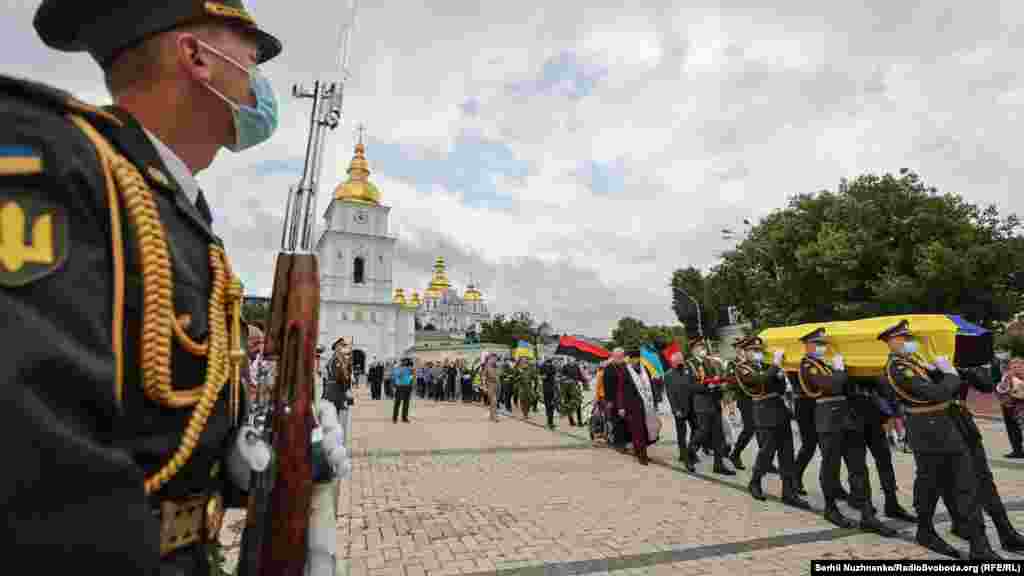 Поховали Ореста Васкула біля могили дружини і сина у Ясногородці на Київщині, де він мешкав з 1968 року після повернення із радянських концтаборів