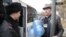 On March 22, 2018, RFE/RL correspondents witnessed several incidents in Astana's central square in which people holding blue balloons were stopped and forced to go police buses. 