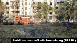 Наслідки російської атаки у Дніпровському районі Києва, 17 вересня 2026 року