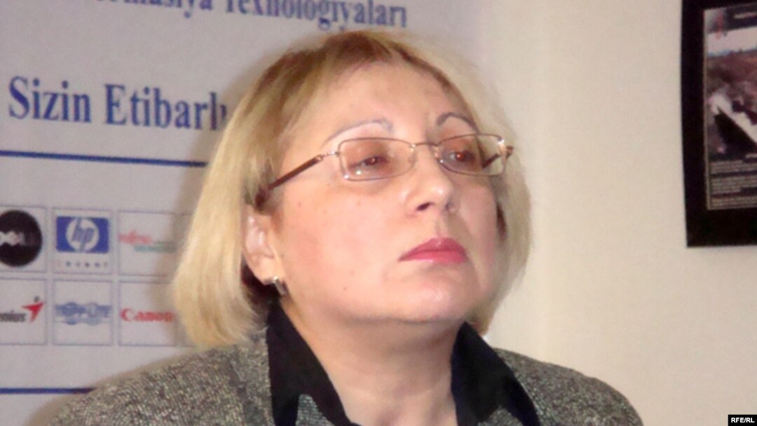 Директор Института мира и демократии, правозащитница Лейла Юнус. 