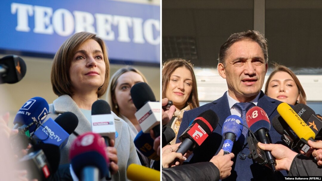 Alegerea dintre Sandu și Stoianoglo a fost înfățișată drept o alegere între Occident și Rusia. Stoianoglo refuză asocierea cu Rusia, însă are mai multe legături financiare și politice cu Kremlinul.
