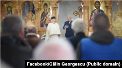 Imagine dintr-un clip de promovare electorală distribuit de candidatul Călin Georgescu pe pagina sa oficială de Facebook 