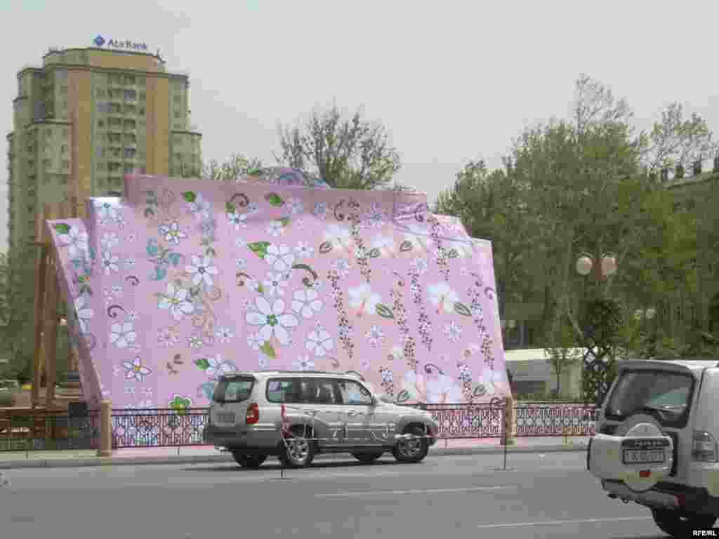 Bakıda gül bayramına hazırlıq gedir #28