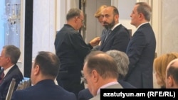 Հայաստանի և Ադրբեջանի արտգործնախարարներ Արարատ Միրզոյանն ու Ջեհյուն Բայրամովը, Նյու Յորք, 24-ը սեպտեմբերի, 2026թ. 