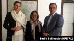 Gwi-Yeop Son (u sredini), Srebrenica, 8. septembar 2021.