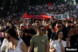 Protesta në Tiranë, 8 qersho 2026.