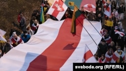 Сьвяткаваньне 25 сакавіка 2025 году ў Вільні