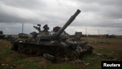Знищений російський танк на Херсонщині (архівне фото)