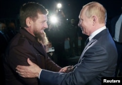 Рамзан Кадиров і Володимир Путін