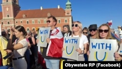Акція «Не будь байдужим» проти нападів на українців у Варшаві, Польща, 9 серпня 2026 року