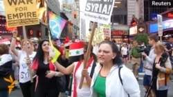 Activists In U.S. Cities Protest Military Action In Syria