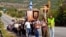 Участники крестного хода в Крыму, организованного РПЦ, архивное фото