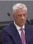 KOSOVO: Hashim Thaci in Hague court before verdict on war crimes charges