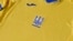 Ukraine's jersey for the EURO 2020 soccer championships that start on June 11. 