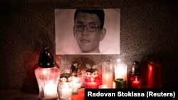 Jan Kuciak-ın xatirəsinə şamlar yandırılır