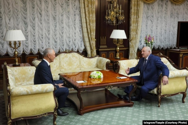 Володимир Сальдо та Олександр Лукашенко