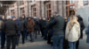 Armenia- workers of gold markets and fairs protest in front of the government against the tax increase, 10 Feb, 2025