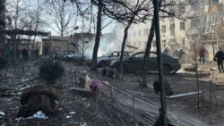 Последствия удара по Славянску 10 марта