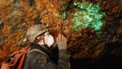 Во советските рудници за ураниум во Бохемија, Чешка