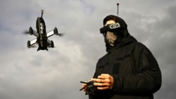 Испытание одного из видов украинских дронов (иллюстративное фото)