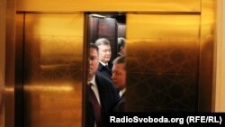 Віктар Януковіч у гасьцініцы «Кемпінскі» ў Вільні, 29 лістапада