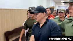 Тилекмат Күрөңов сотто. 