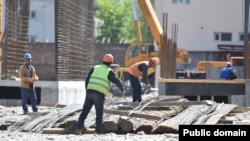 Кыргызстандагы курулуштардын бири.