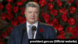 Ukrainian President Petro Poroshenko