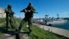 Российские солдаты в аннексированном Крыму