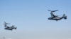 Конвертопланы США CV-22B Osprey в небе над Киевом