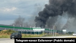Склад в Чишминском районе. Фото: Telegram-канал Exilenova+