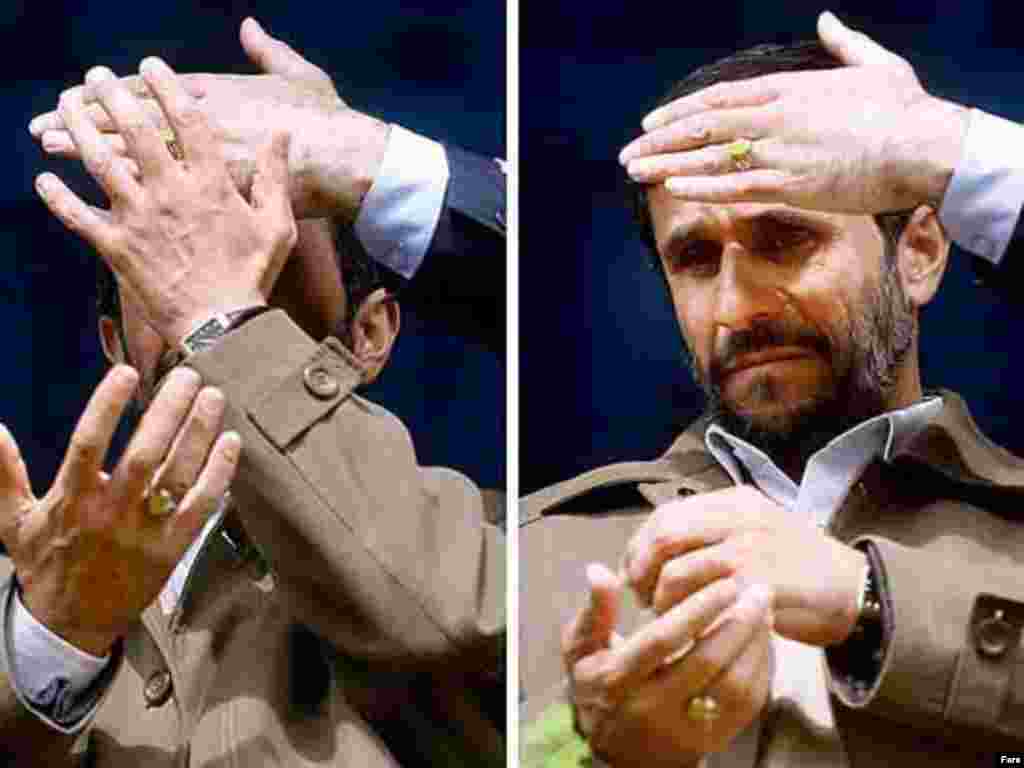 آقای احمدی نژاد بدون شرح!