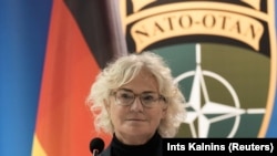 German Defense Minister Christine Lambrecht (file photo)