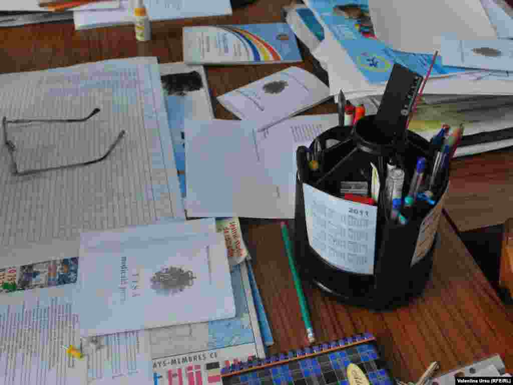 O cancelarie ocupată...