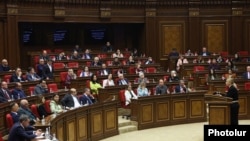 Armenia - A session of the National Assembly, Yerevan, November 26, 2025.