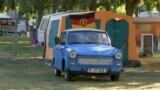 Video grab, source: AP. East German retro camp near Leipzig