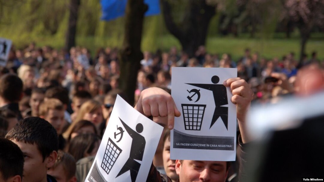 The postelection protests turned violent on April 7-8.