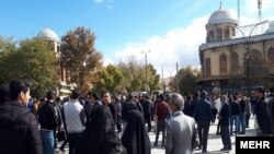 Protest in Hamedan, Iran-- 16 Nov 2019. FILE PHOTO