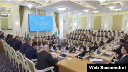 Конституцияға өзгерістер енгізу жөніндегі комиссияның алғашқы отырысы. Астана, 24 қаңтар, 2026 жыл.