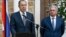 Ռուսաստանի արտաքին գործերի նախարար Սերգեյ Լավրովն ու Աբխազիայի նախագահ Ռաուլ Խաջիմբան, Աբխազիա, Սուխումի, 18-ը ապրիլի, 2017թ.