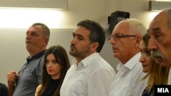 Сеад Кочан на изрекувањето на пресудата за „Труст“