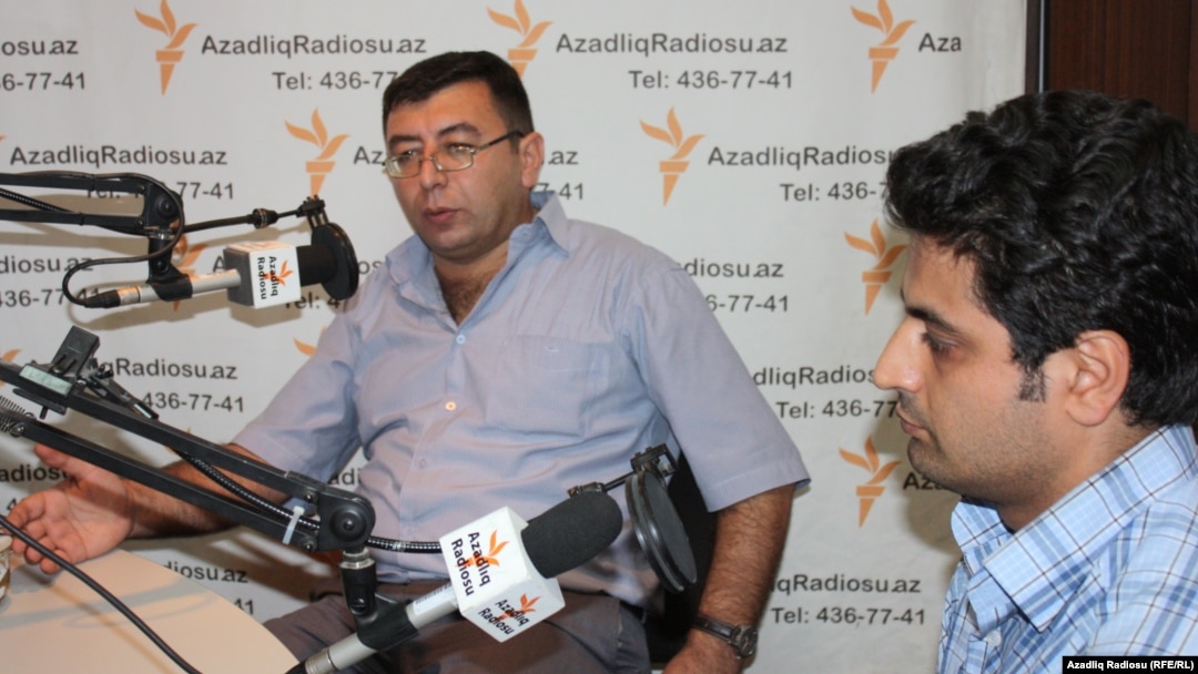 soldan sağa: Elnur Astanbəyli və Sayman Aruz