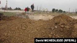 გათხრები ჭყონდიდელის დასახლებაში. 