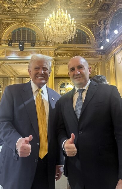 Президентът в оставка Румен Радев е получил писмо от Доналд