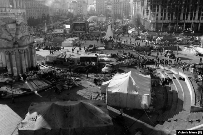 Киев. Майдан. 4 апреля 2014 года