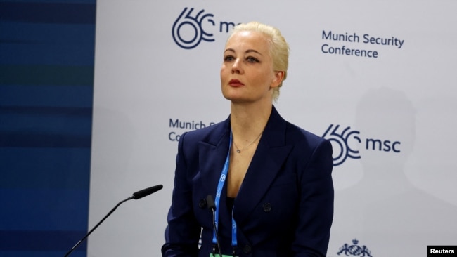 Yuliya Navalnaya Münhen konfransında